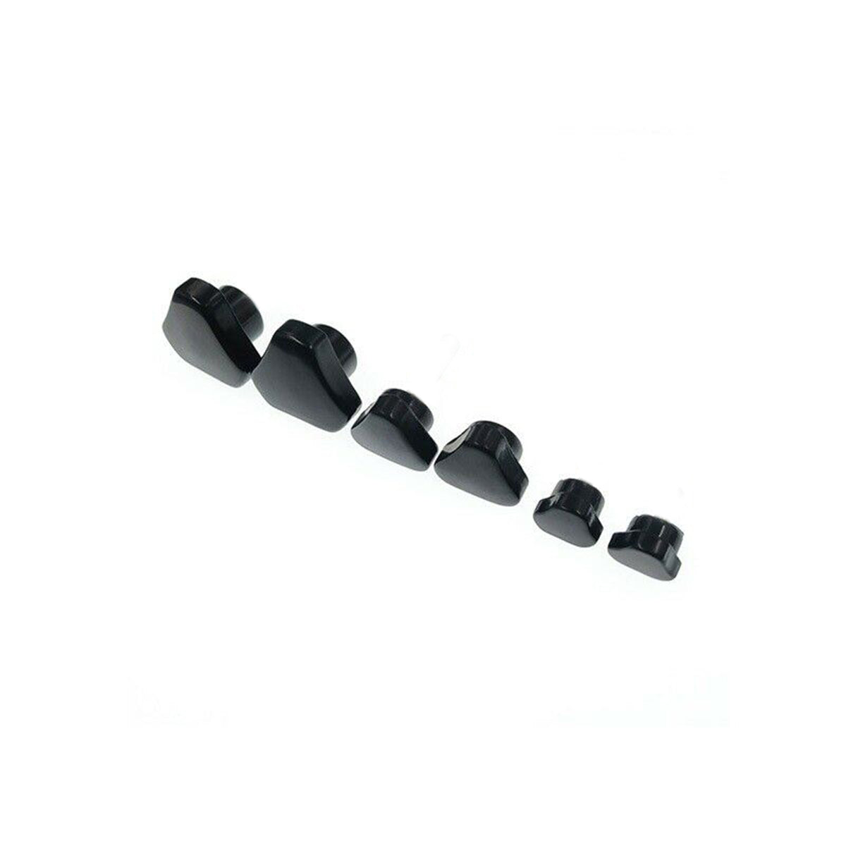 Triangle Shaped Bakelite Clamping Knob with M5 M6 M8 M10 M12 Female Thread Brass Insert