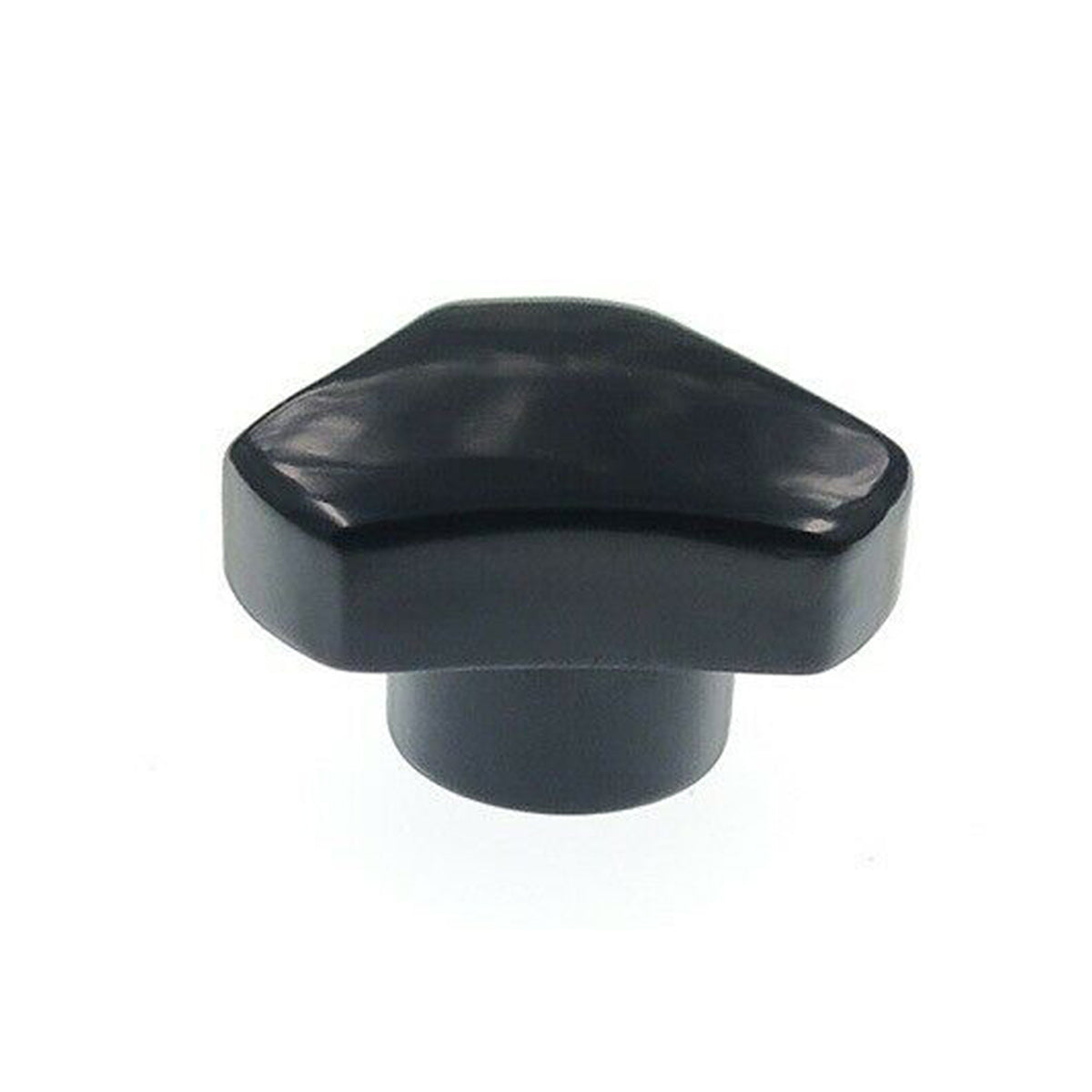 Triangle Shaped Bakelite Clamping Knob with M5 M6 M8 M10 M12 Female Thread Brass Insert