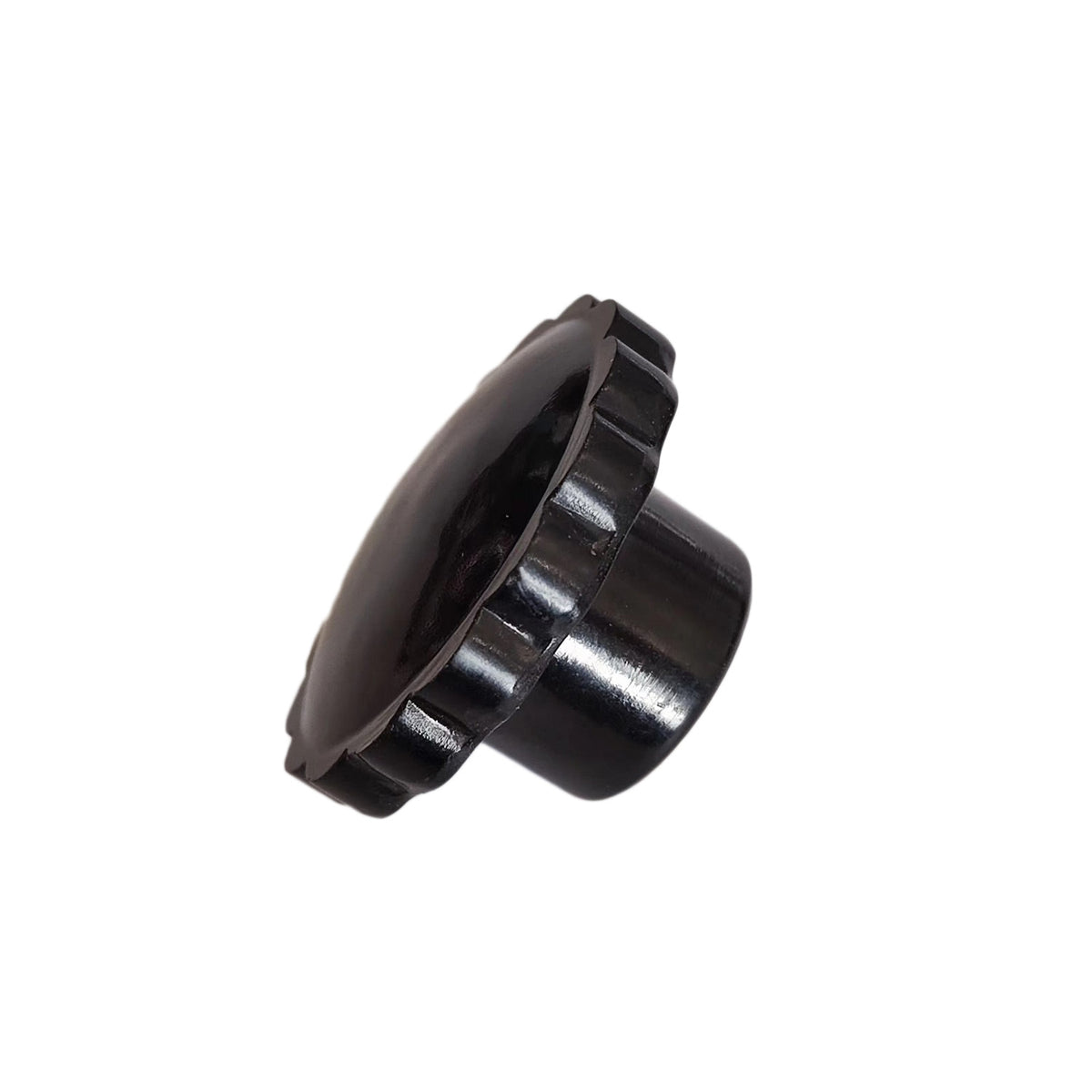 Knurled Shaped Bakelite Knob with M6 M8 M10 M12 Female Thread Brass Insert