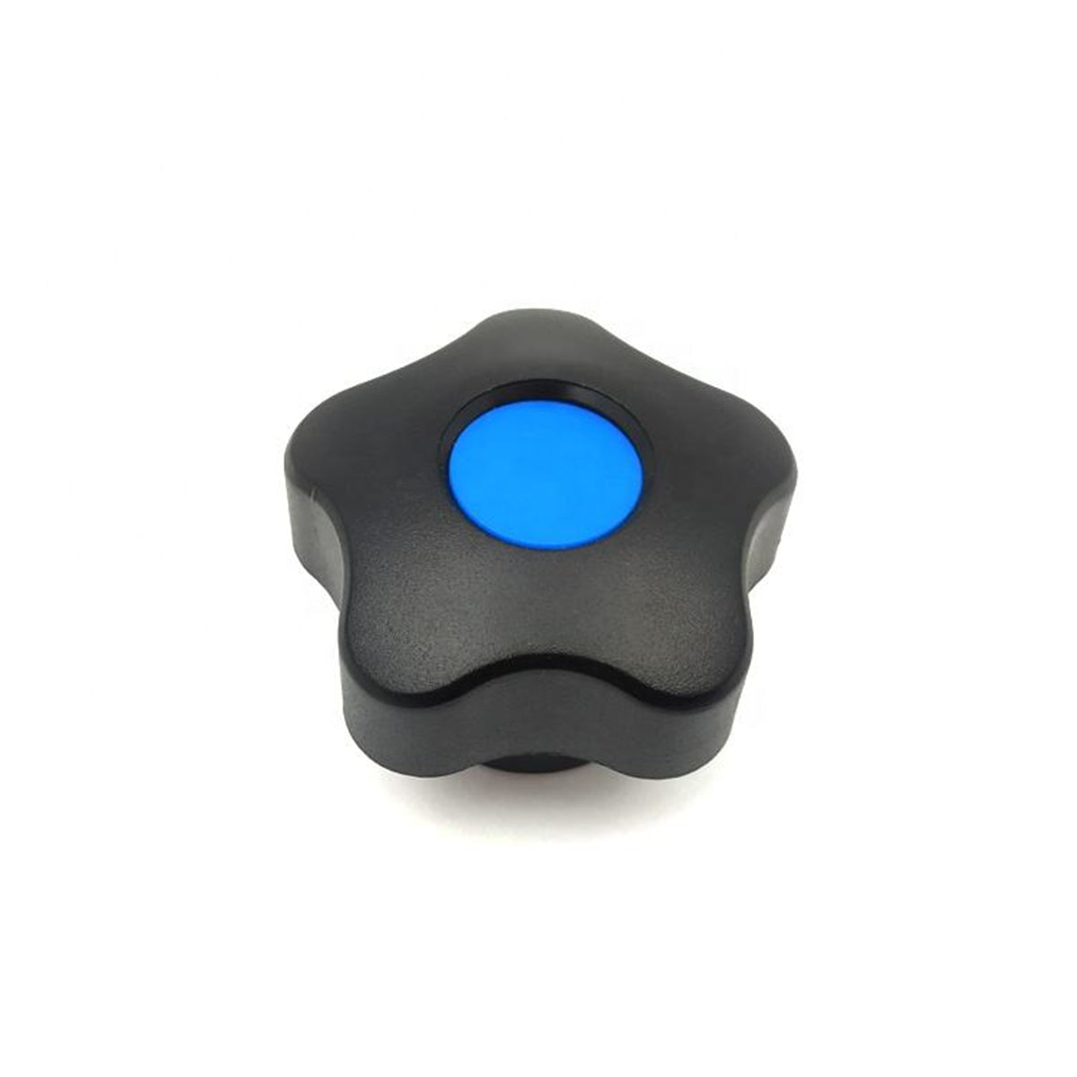 Five Star Knob 5 Lobe Plastic Handle with M6 M8 M10 M16 Female Thread Brass Insert