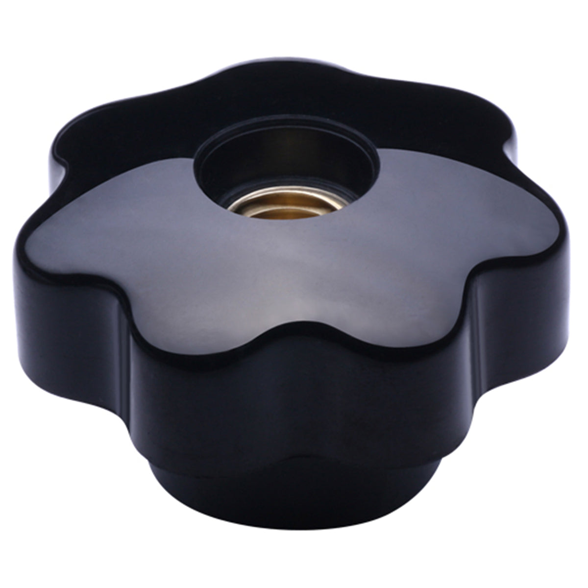 Through Hole Seven Star Bakelite Knob with M6 M8 M10 M12 M16 Female Thread
