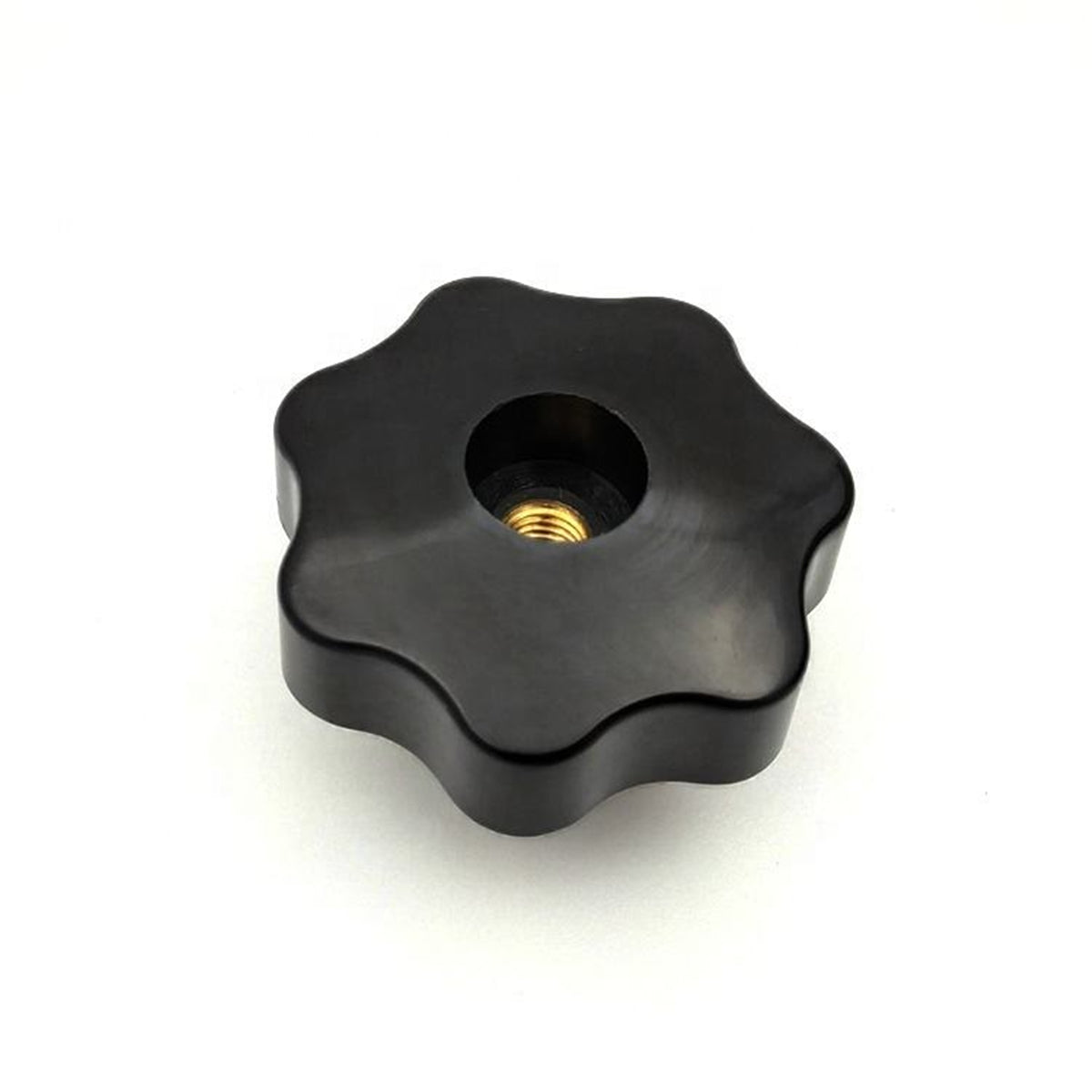 Through Hole Seven Star Bakelite Knob with M6 M8 M10 M12 M16 Female Thread