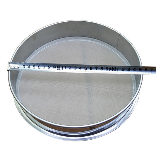 Diameter 25cm 304 Stainless Steel Frame Standard Lab Test Sieve 304 Stainless Steel Wire Mesh Screen Filter Strainer Various Mesh Count