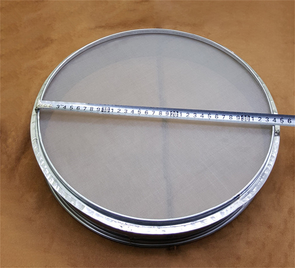 Diameter 35cm 304 Stainless Steel Frame Standard Lab Test Sieve 304 Stainless Steel Wire Mesh Screen Filter Strainer Various Mesh Count